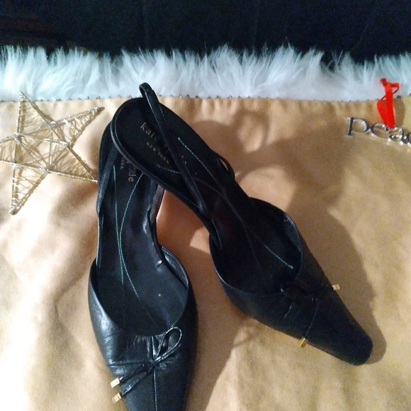 KATE SPADE SLINGBACK HEELS - Picture 2 of 3